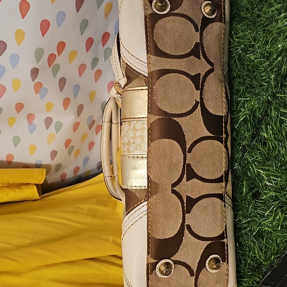 Coach 2006 Medium Carry All Monogram Verge Of VINTAGE - Picture 3 of 9